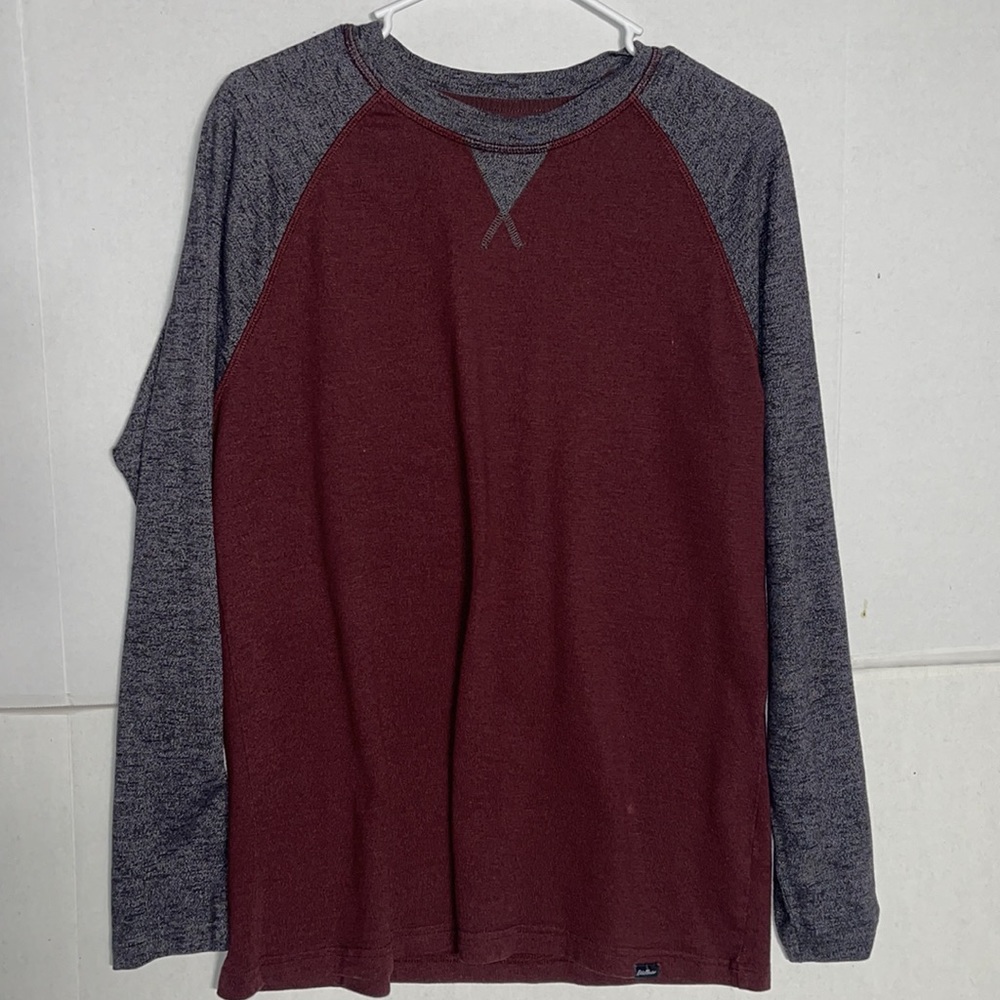 Eddie Bauer Crew Neck Long Sleeve T-shirt *FLAW*